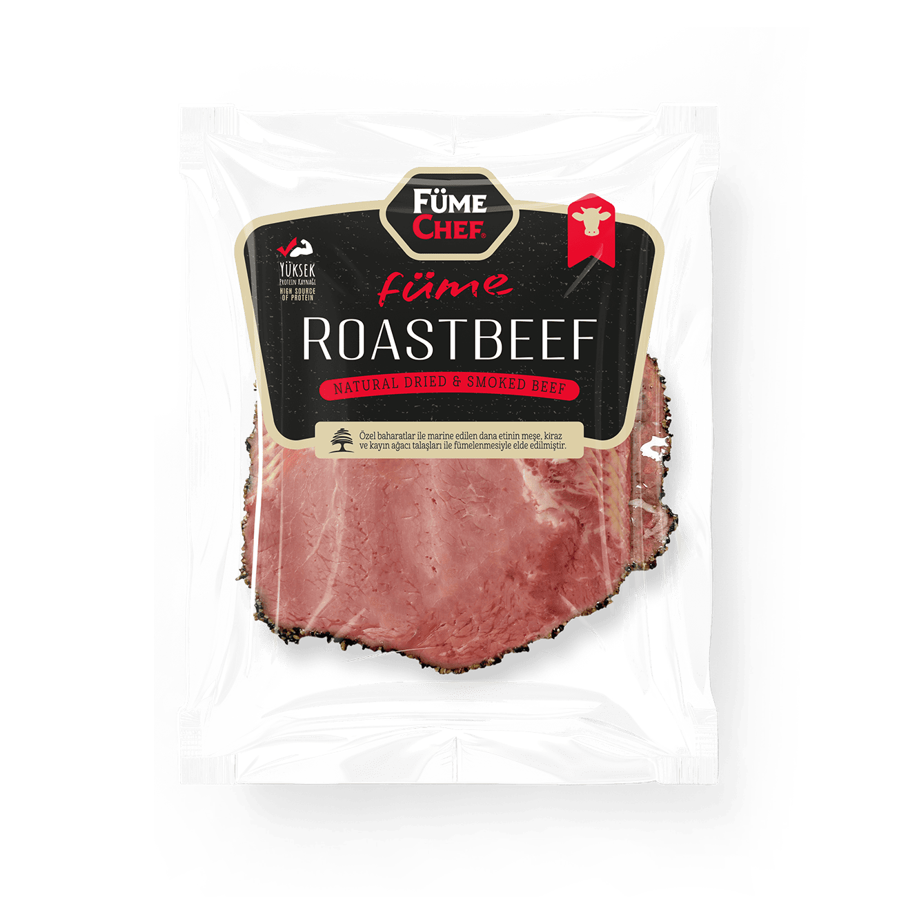 Dilimli Füme Roastbeef - Karabiberli
